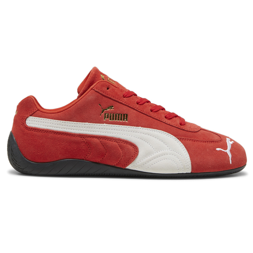 PUMA Speedcat OG Lace-Up Womens Red Sneakers Casual Shoes 40098602