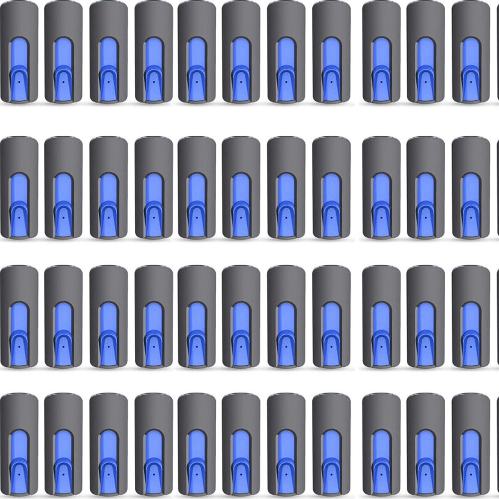 Wholesale USB3.0 100PCS 16GB Retractable Style USB Flash Drive Memory Stick Blue