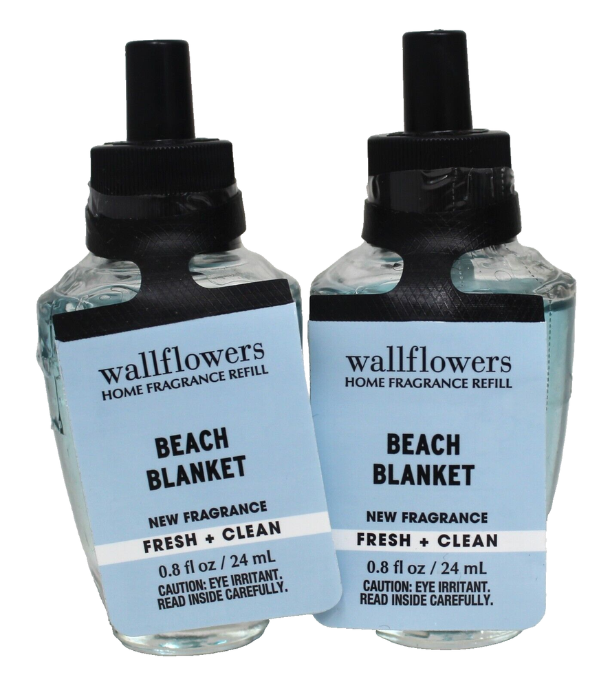 Bath & Body Works Beach Blanket Wallflowers Plug Refills 2-Pack