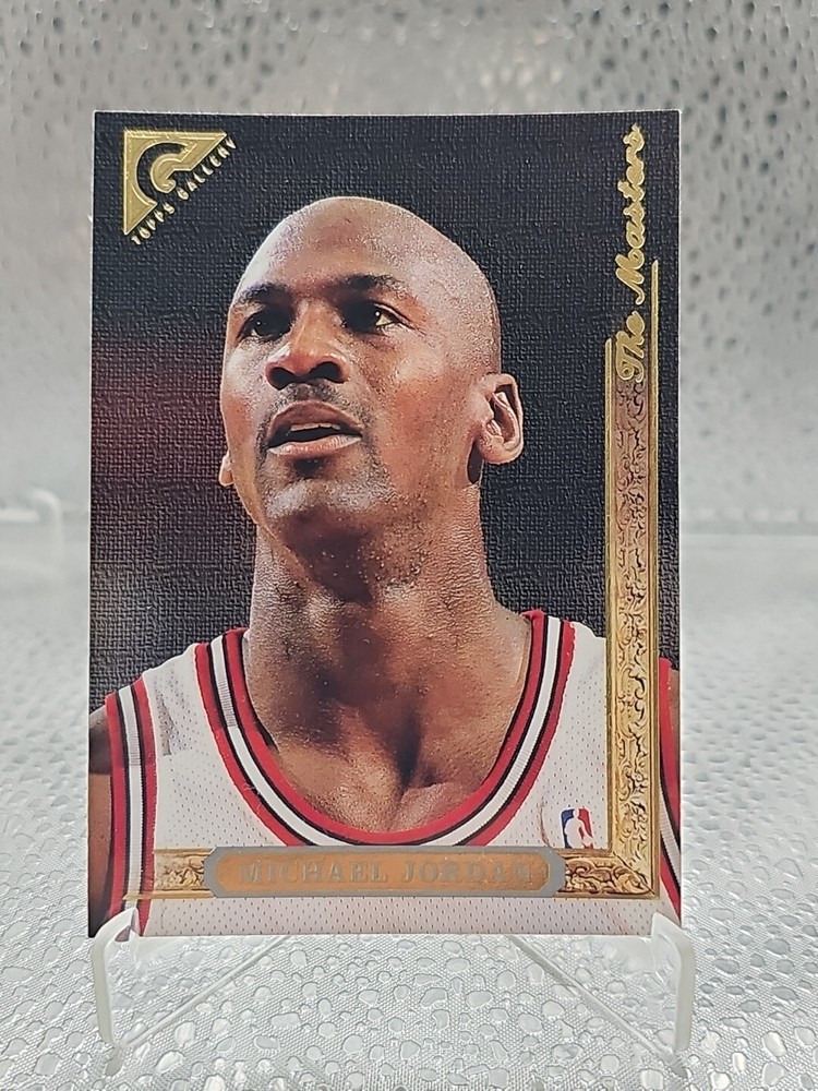 1995-96 Topps Gallery The Masters Michael Jordan #10 Basketball Card