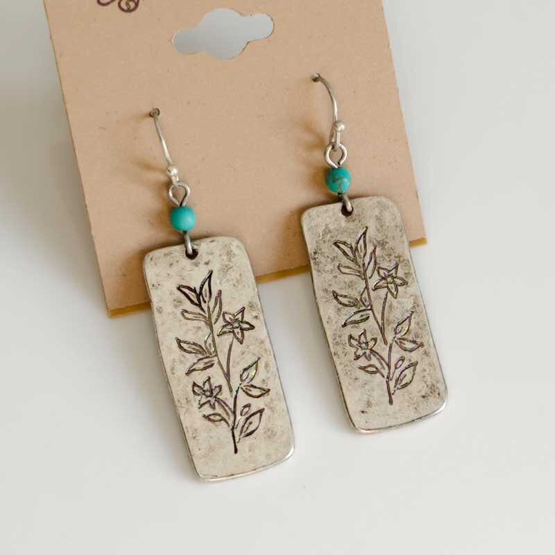 Nine West Geometric Drop Earrings Retro Bold Everyday Jewelry for Women  