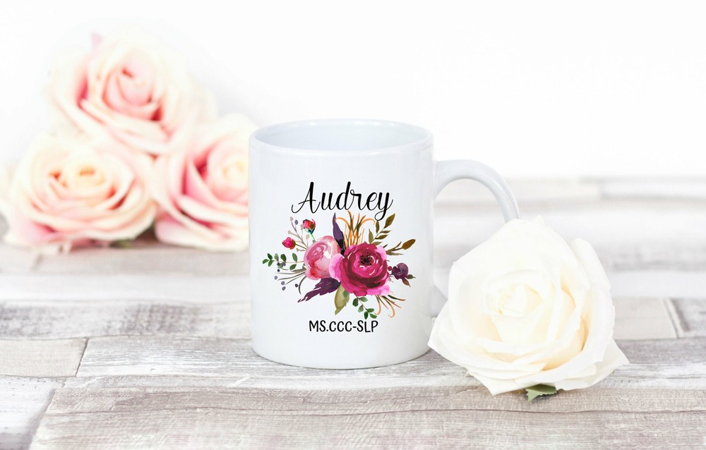 Personalized Speech Language Pathologist Speech Pathology Graduation Mug Speech