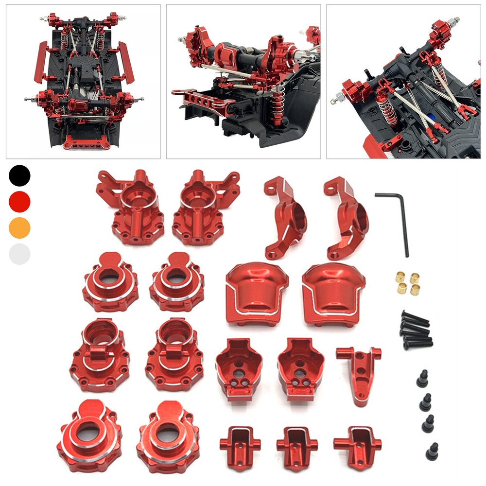 RC Metal Upgrade Parts for TRAXXAS 1/10 TRX4 TRX6 Huangbo HB R1001 R1002 R1003