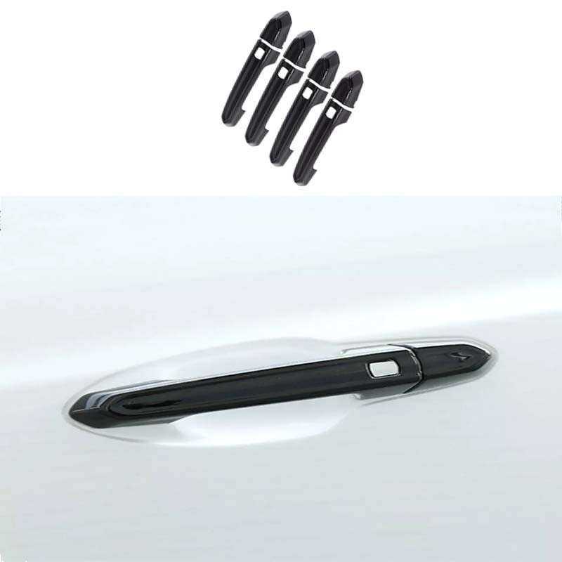 Glossy Door Handle Cover Fit for Cadillac ATS XTS CT6 XT4 XT5 XT6 SmartKey Trim