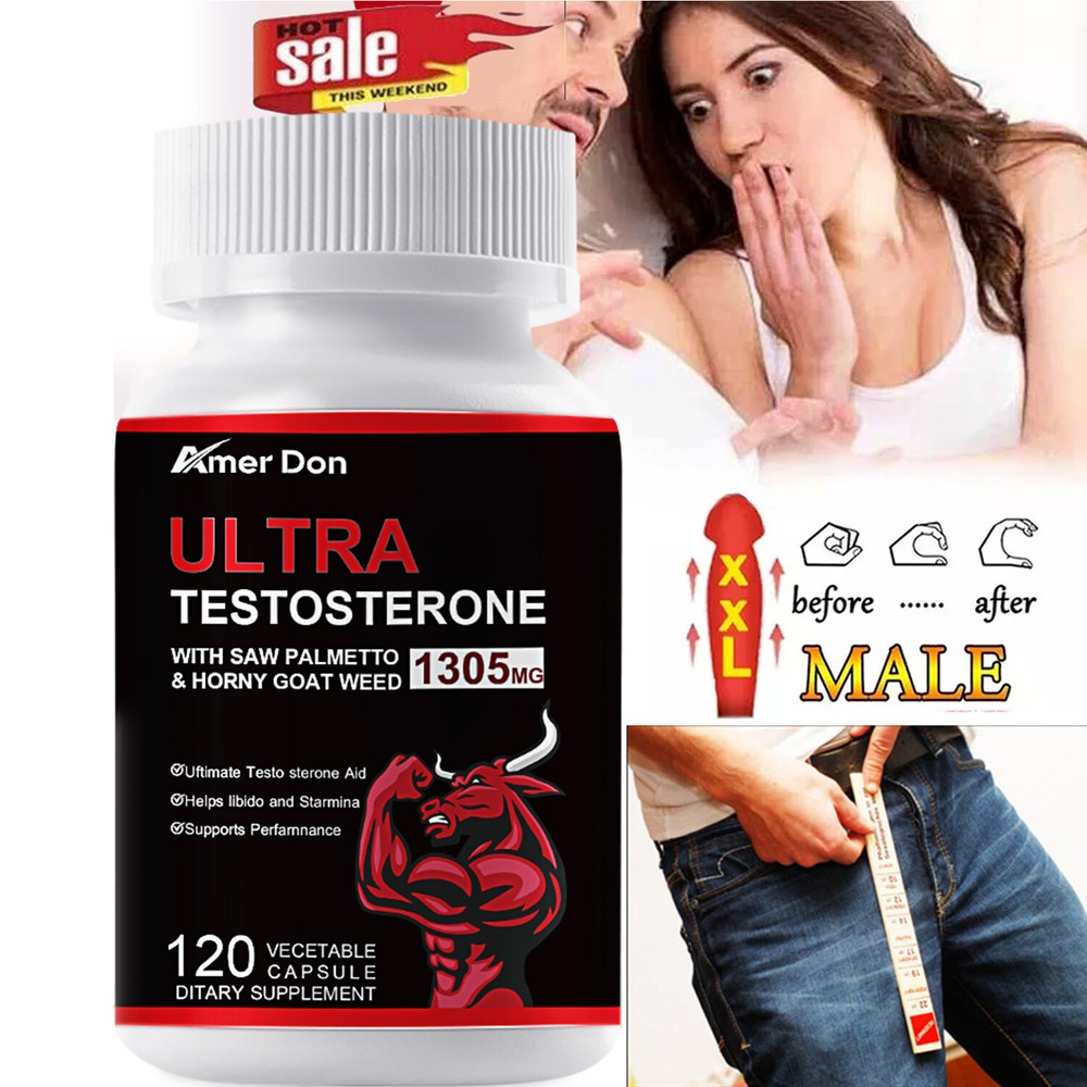 Nitric Oxide L-Arginine Pre Workout+Testosterone Booster,Multivitamin Men's,Test