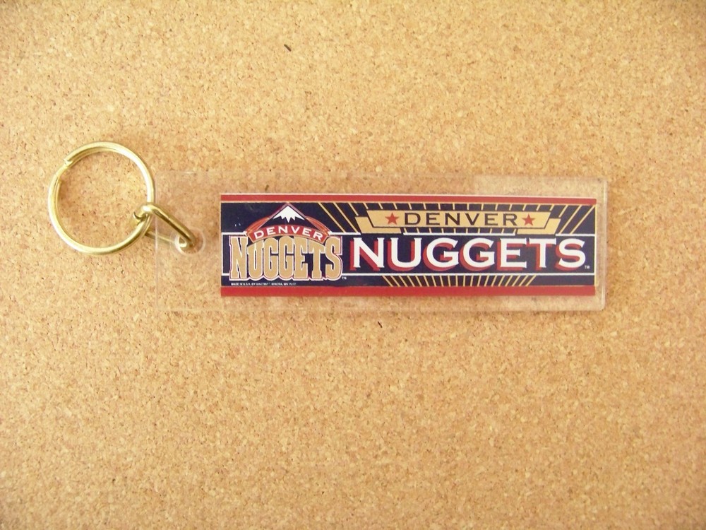 Denver Nuggets acrylic key ring