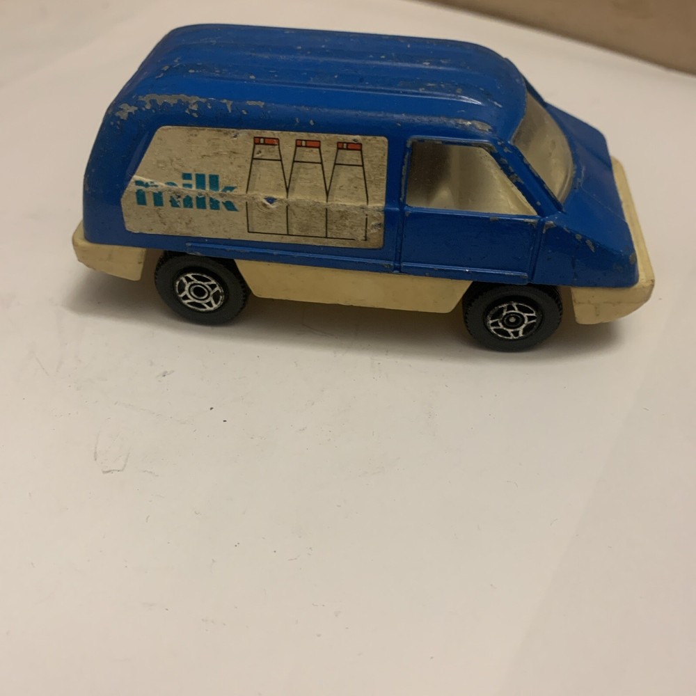 Corgi Cubs - Milk Delivery Van Toy Collectible Vintage Model - Play Worn