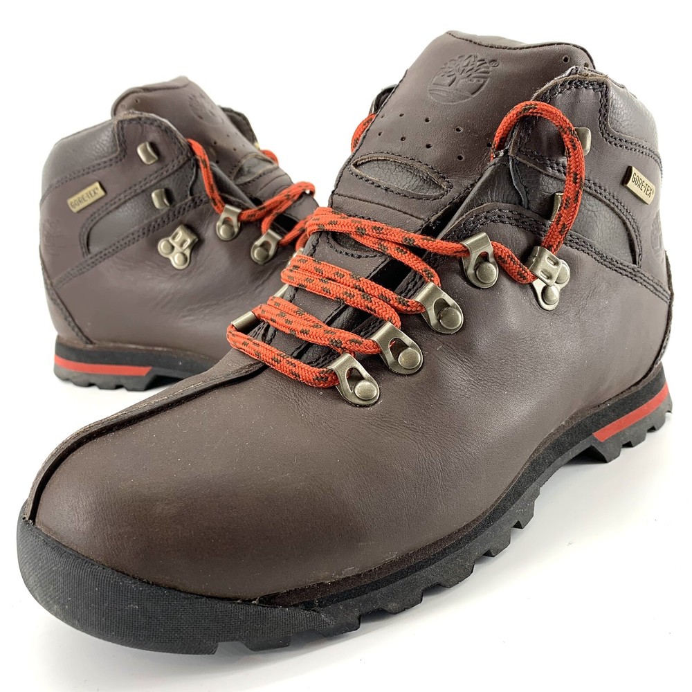 Timberland Men Size 8 Brown GoreTex Waterproof Hiking Boots