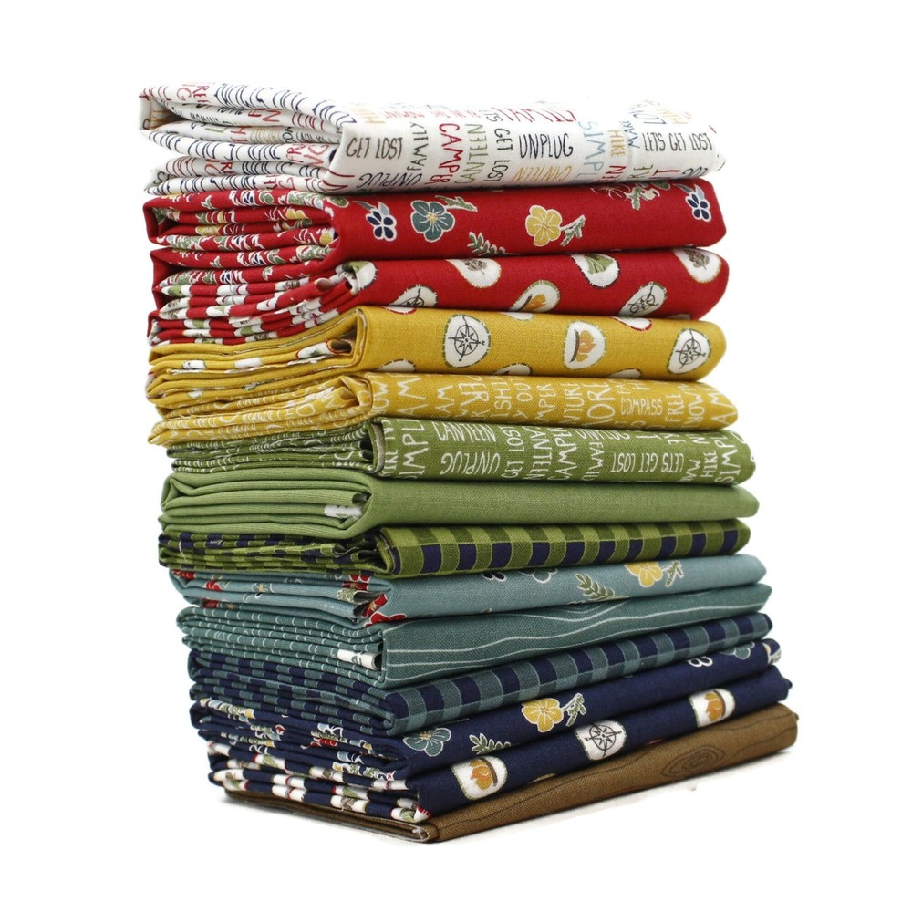 Love You S'More Fat Quarter Bundle (15 Pieces) by Gracey Larson for 18 x 21 i...