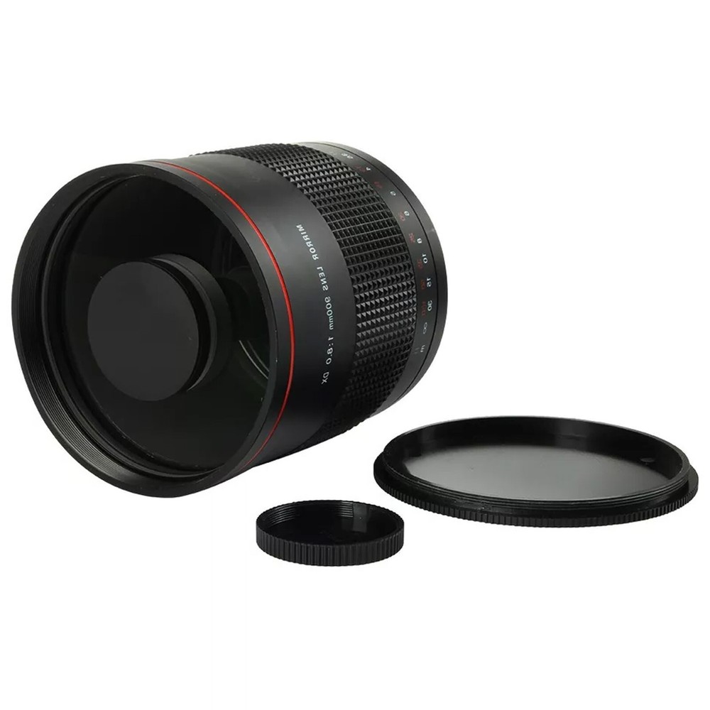 900mm F8 Mirror Telephoto Lens for Nikon Sony Canon Olympus M43 E-Mount Cameras