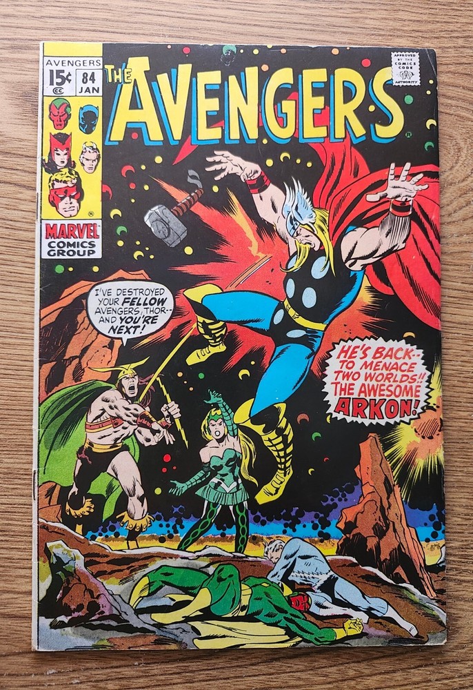 Avengers #84 VF 8.0 