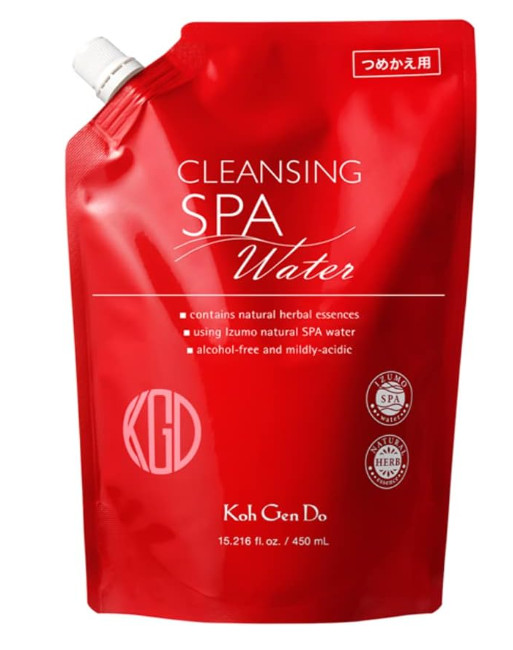 Koh Gen Do Cleansing Water 450mL Refill Alcohol-free Made in  New