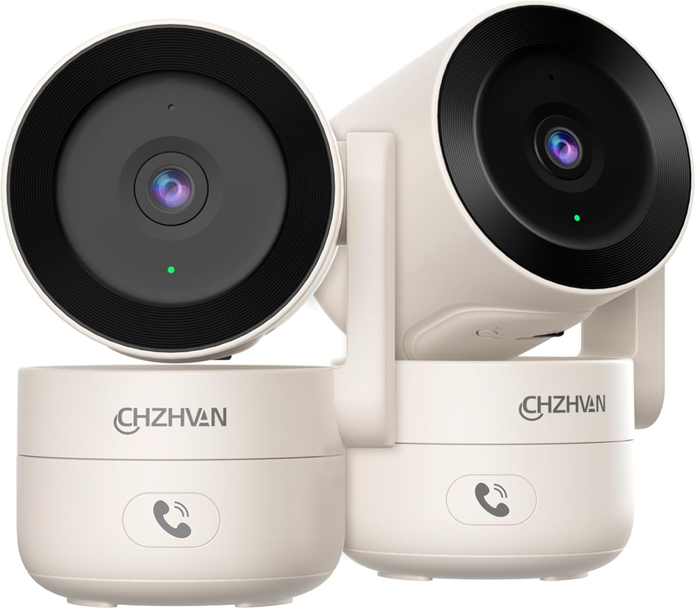 Security Camera Indoor for Home, Cry Detection for Baby, 2.5K 4MP QHD, Pet Monit