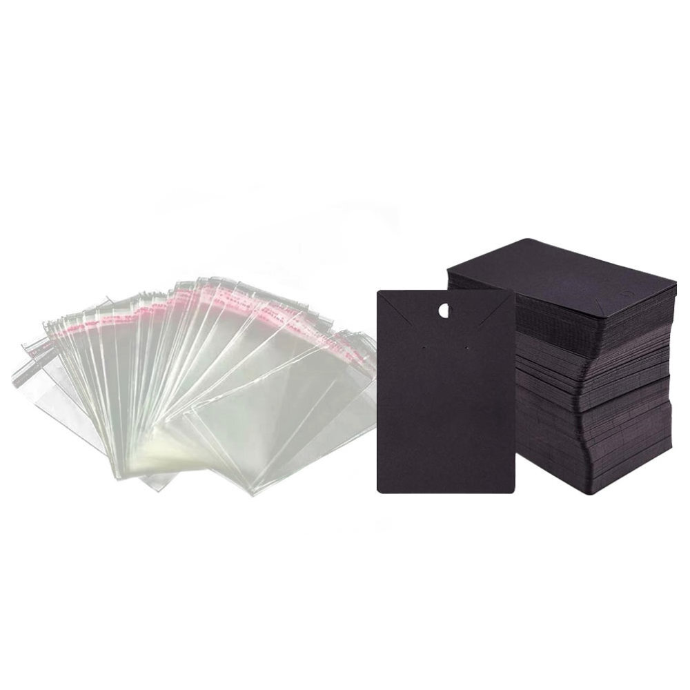 100 Pcs Stud Necklace Card Bracelet Display Rack Vintage Jewelry