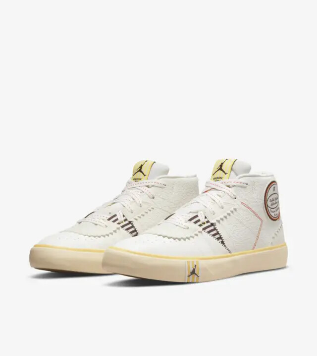 Size 10 - Maison Château Rouge x Air Jordan Jordan Series Mid United Youth International - Sail