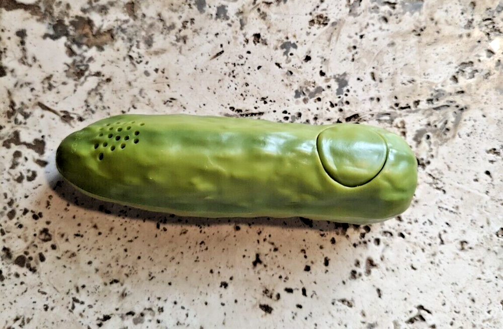 YODELLING PICKLE Archie McPhee Novelty Fun Gag White Elephant Gift