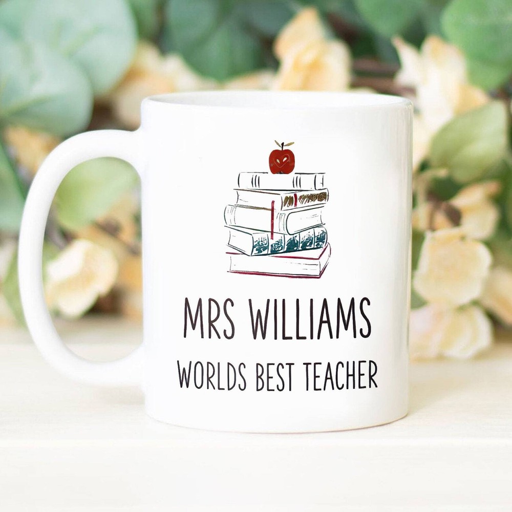 Personalized Mug For Teachers Teacher Mug Custom Teacher Gift