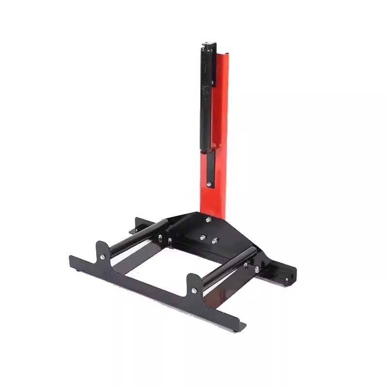 Tire Wheel Cleaning Placement Rack Rotating Rolling Tool Cleaning Bracket