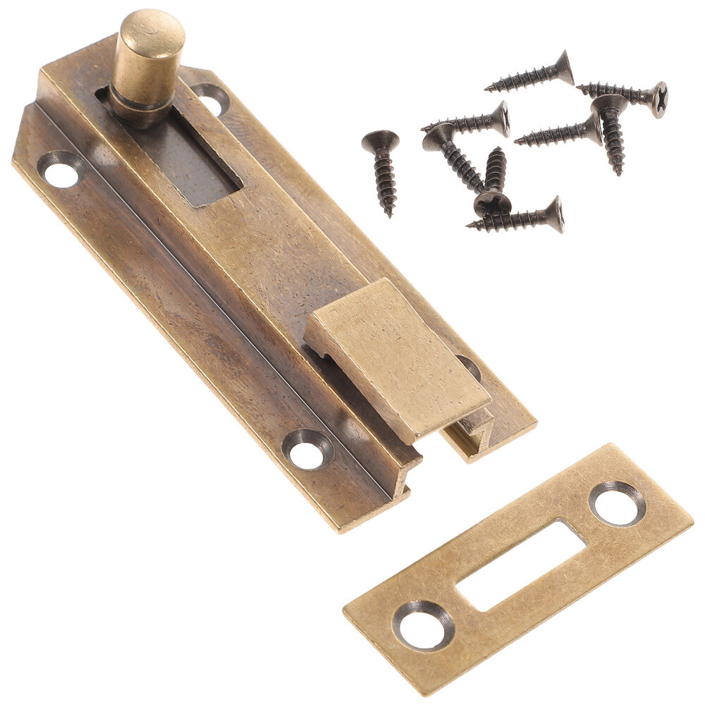 Locks for French Doors Sliding Patio Pure Copper Cabinet Latch