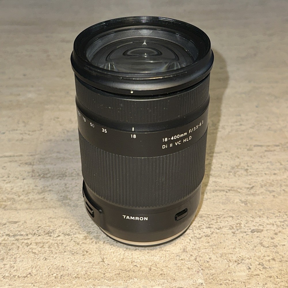 Tamron 18-400mm f3.5-6.3 Di II VC HLD Lens for Canon EF APS-C DSLR - Tested & Working