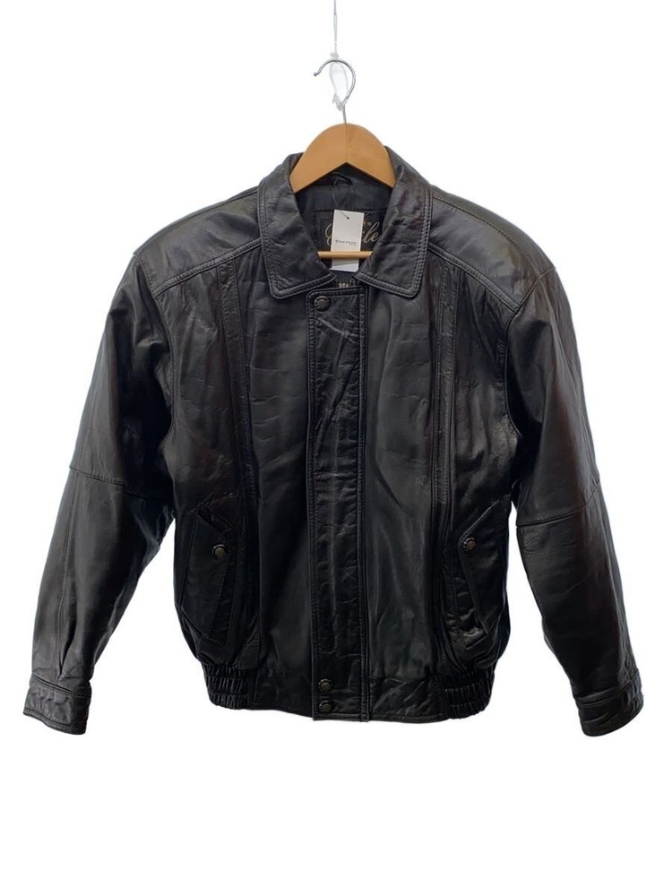 Leather Jacket Blouson/M/Leather/Blk 3404
