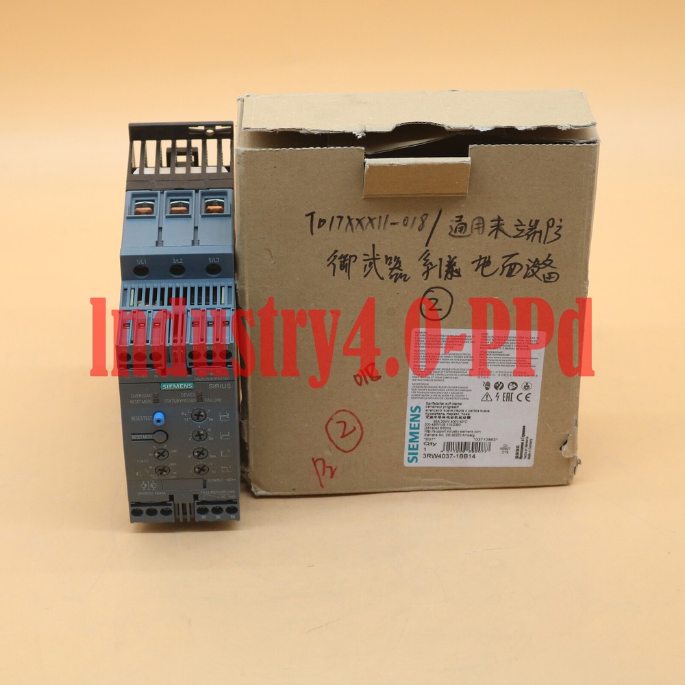 1PC New In Box Siemens soft starter 3RW4037-1BB14 3RW40371BB14 30KW FAST SHIP#XR