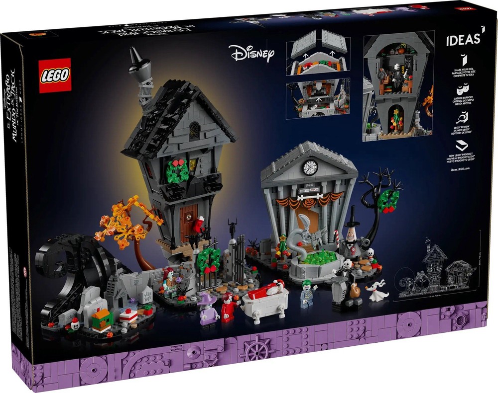 LEGO Ideas: Disney Tim Burton's the Nightmare Before Christmas (21351)