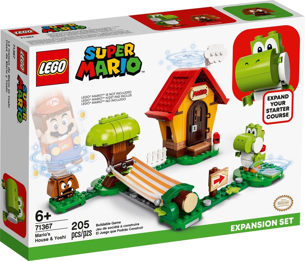 LEGO Super Mario: Mario's House & Yoshi Expansion Set (71367)