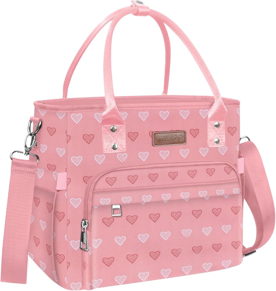 Lunch Bag Lunch Box Women - Leakproof Insulated Lunch Cooler Bag for Women - Lar