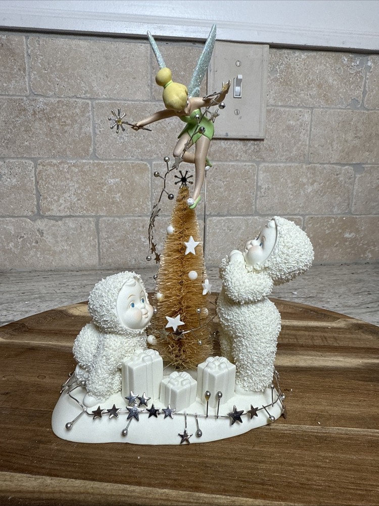 Department 56 Snowbabies Disney Fairies”Magic From Tinkerbell*  Guest Collection