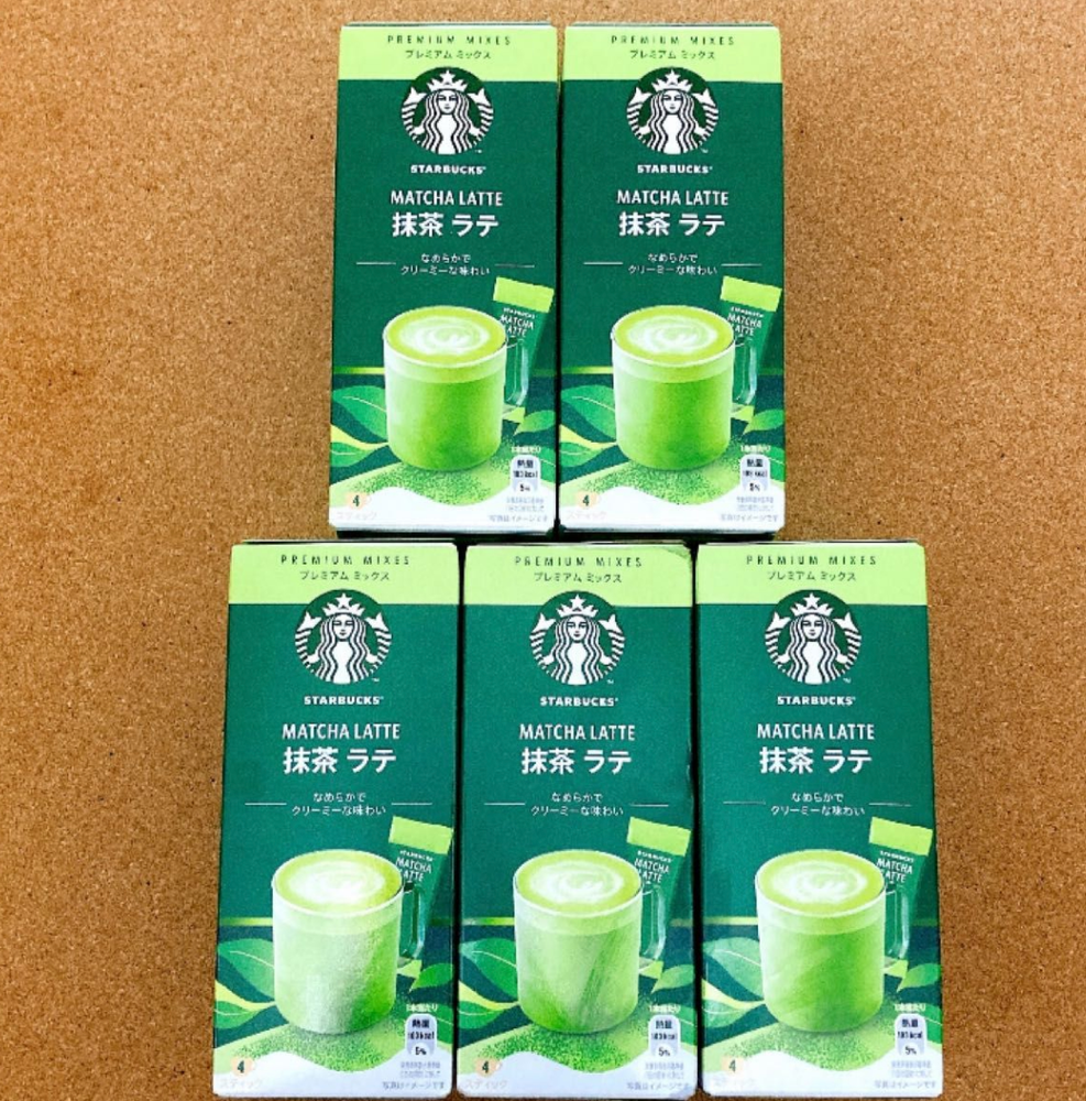 Nestle Starbucks Premium Mix Matcha Latte Stick Coffee 4P x 5 Boxes Japan
