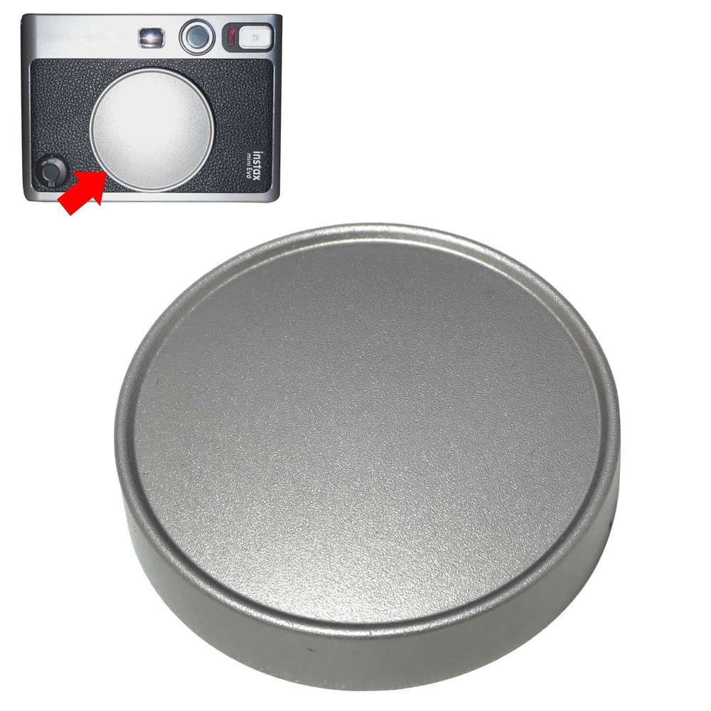 Aluminum alloy 50mm Instax Mini Evo Lens Cap Grey 2022 USA