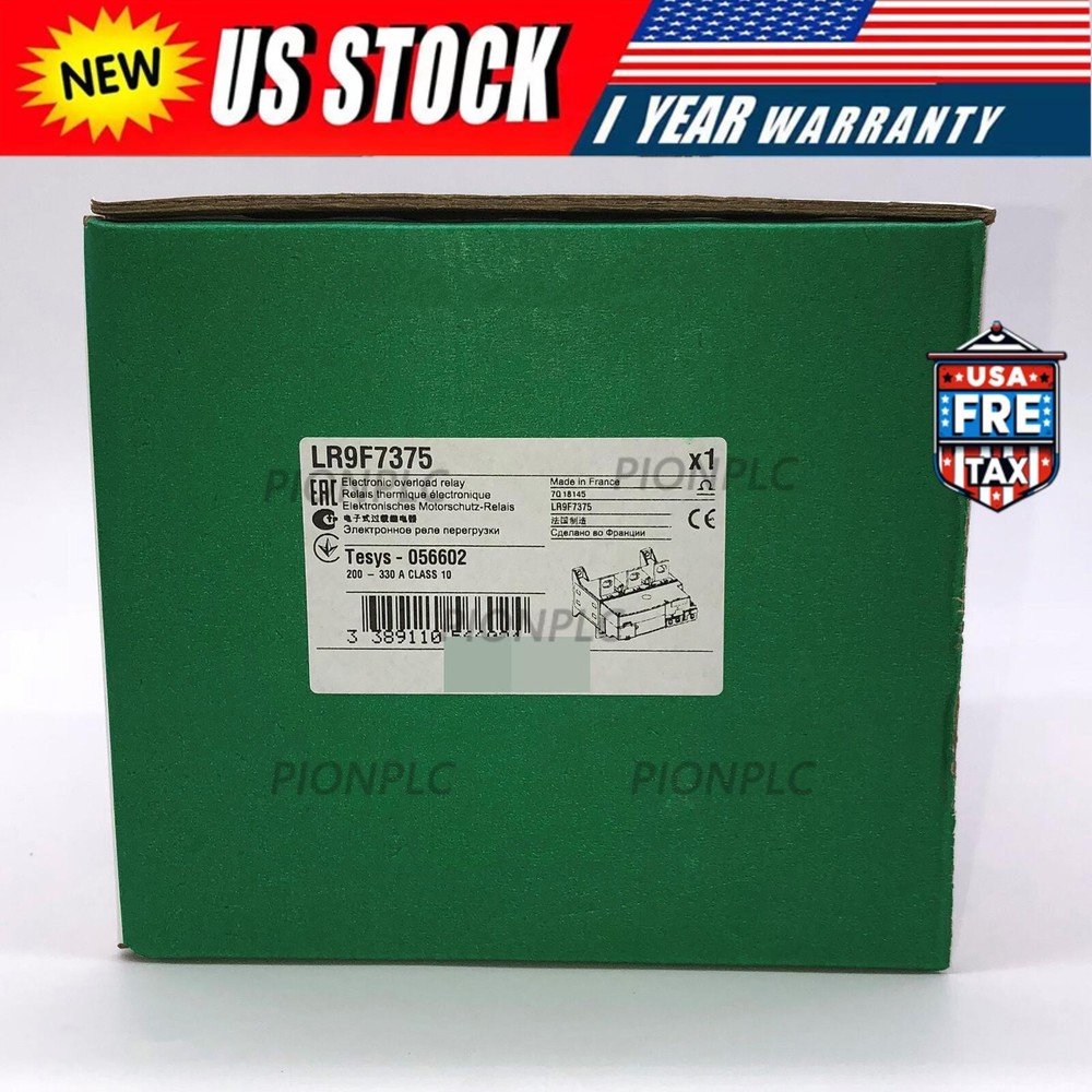 1PC New snd LR9F7375 200-330A Thermal overload relay Free shipping