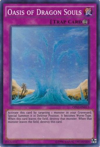 Oasis of Dragon Souls OP03-EN013 Super Rare Unlimited Edition Moderately Played