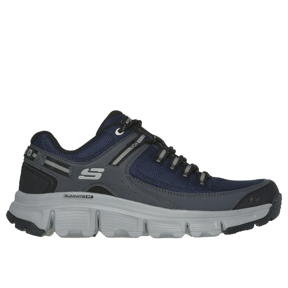 Skechers Memory Foam Summits Wide Width Navy Sneakers Flash Sale  -image