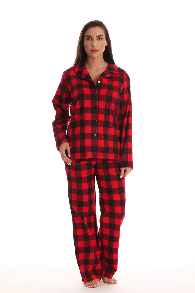 Wondershop Red Buffalo Check Plaid Holiday Pajama Set 82809881