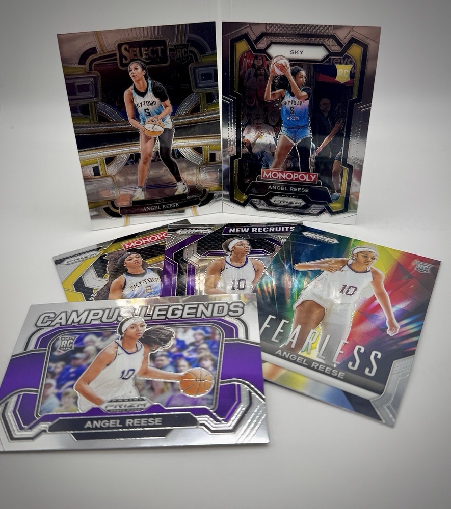2024 Prizm - Angel Reese RC 6-Pack w/6 Rookie Cards, NM, LOOK!!