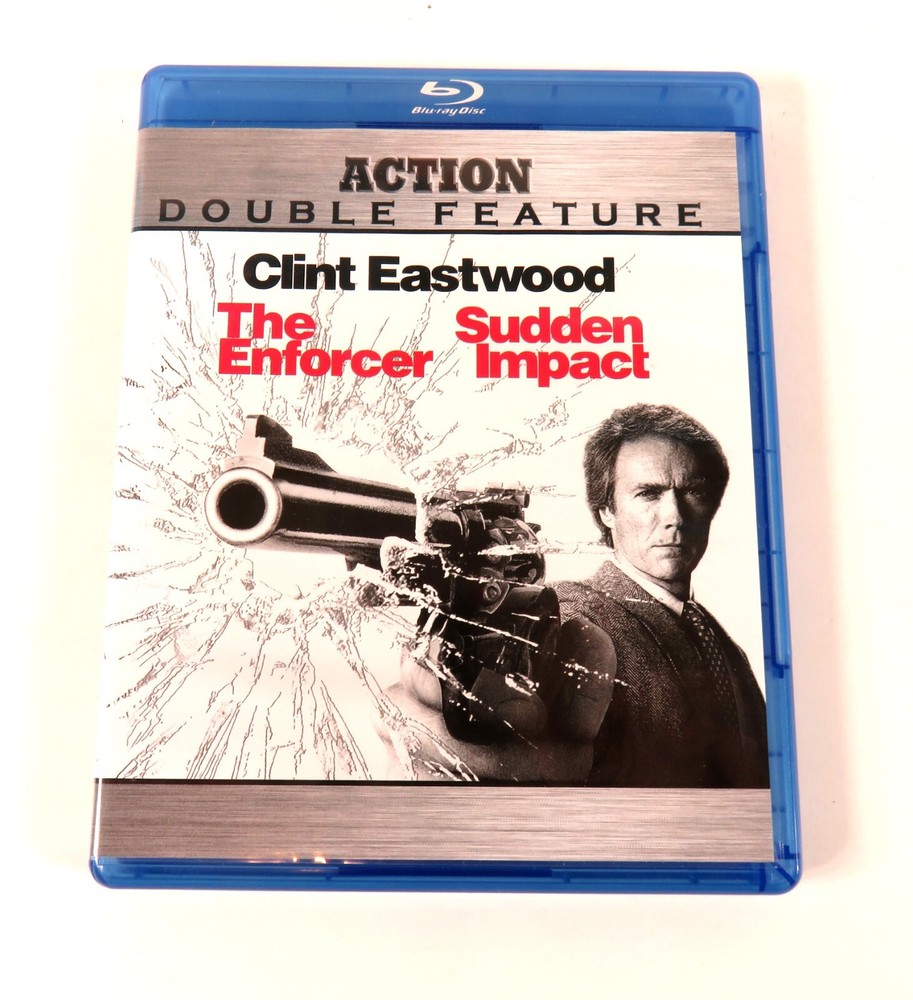 Blu Ray The Enforcer / Sudden Impact Clint Eastwood Double Feature