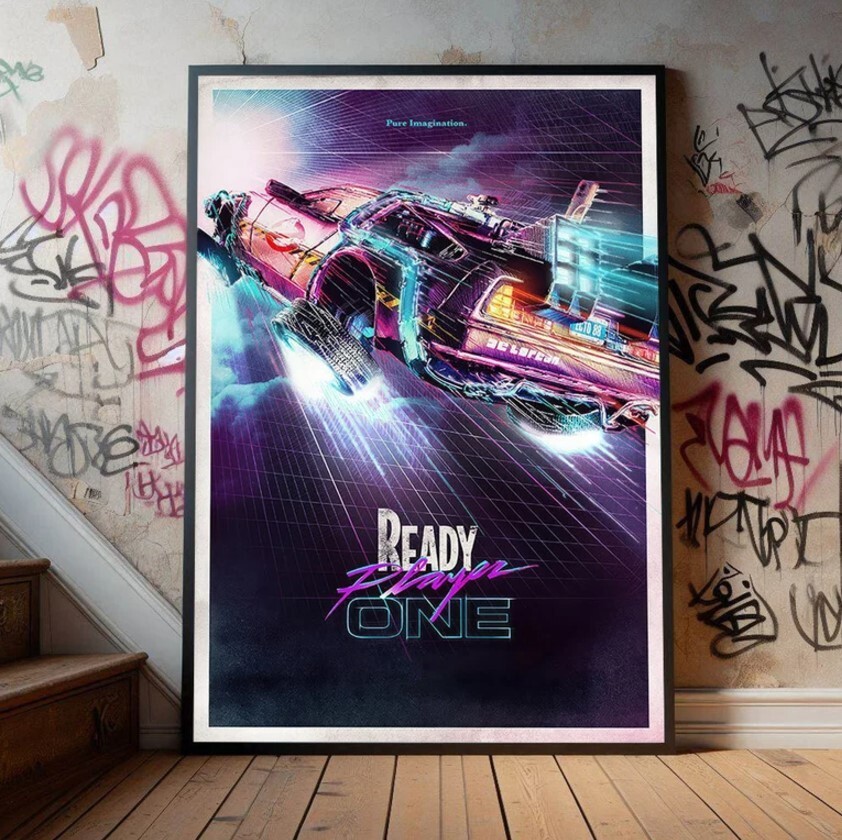 Ready Player One Premium Movie Poster for Film Fans Collectibles