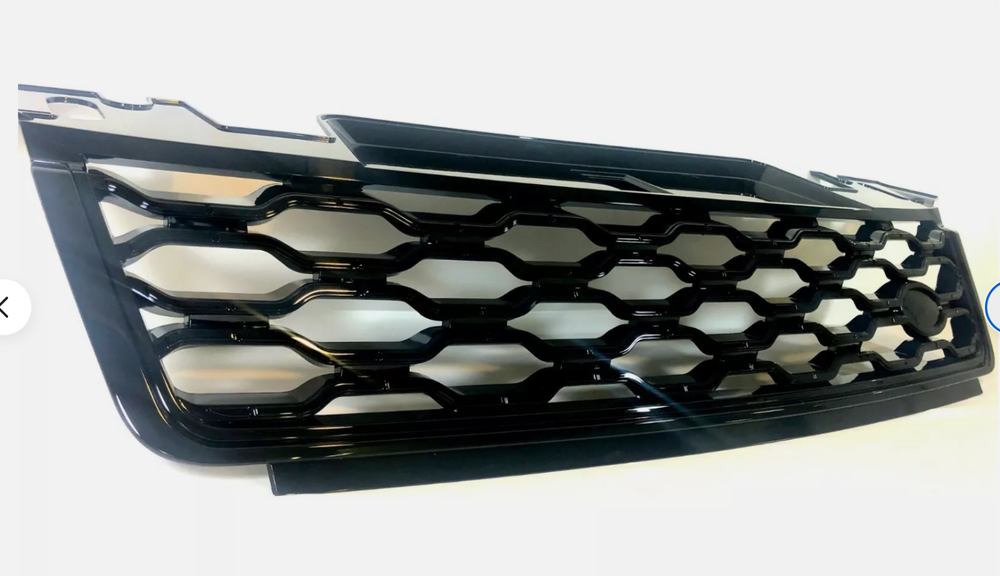 Range Rover Sport Black Front Grille Gloss Black Dynamic Style L494 2018-22 RRS
