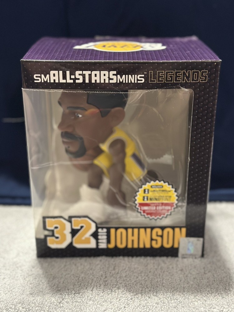 NEW Magic Johnson #32 Los Angeles Lakers 6-inch NBA Minis Legends SmALL-STARS