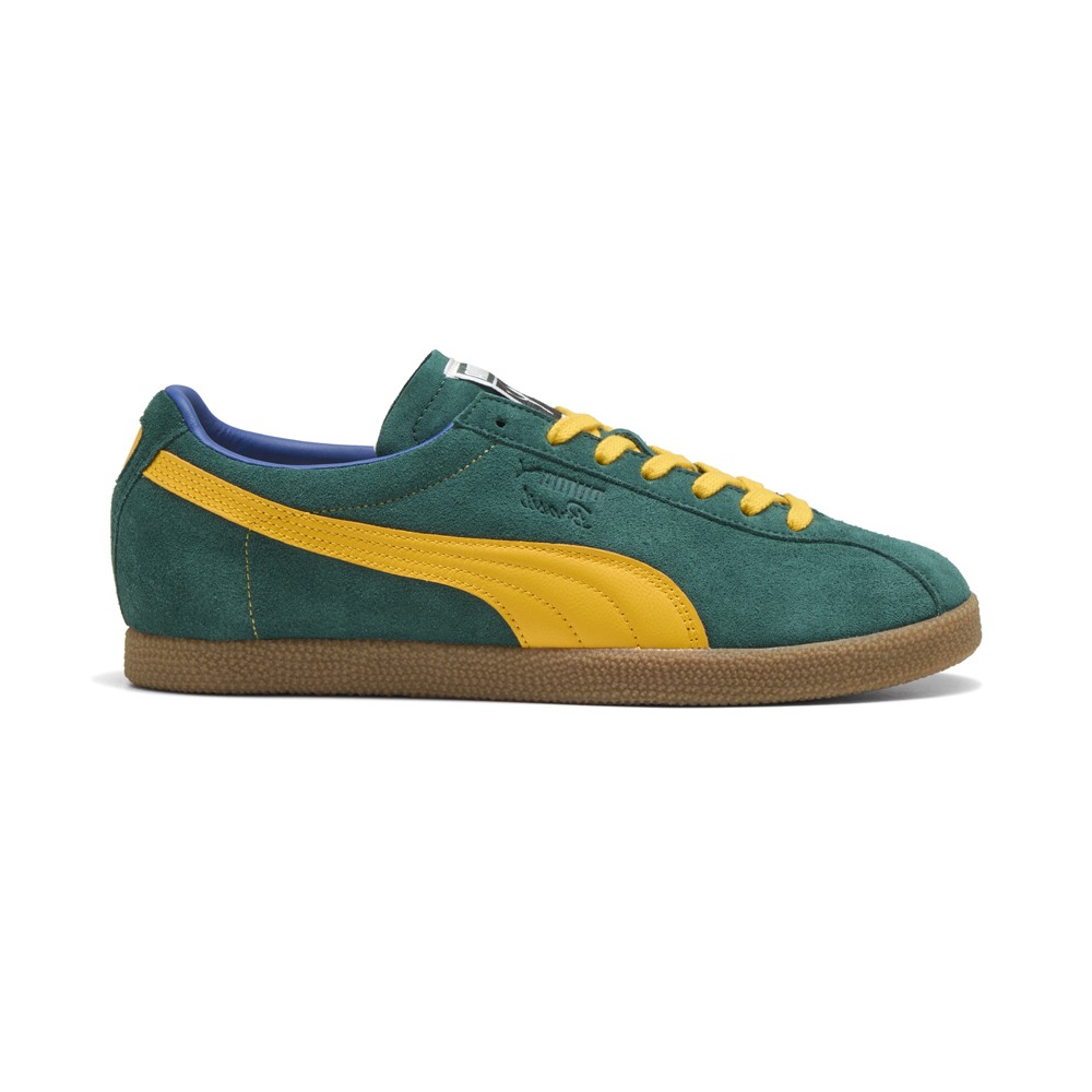 PUMA Brasil Lace Up  Mens Green Sneakers Casual Shoes 40104801