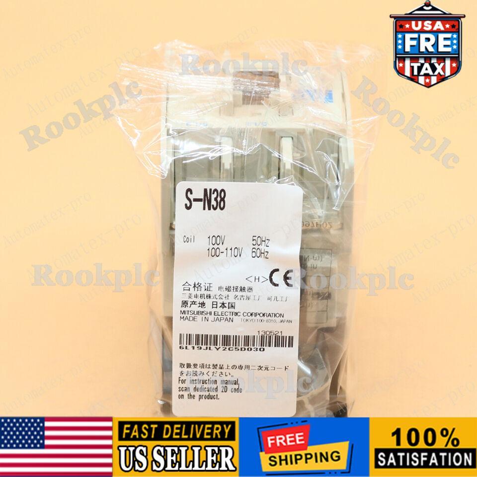 1PC Mitsubishi S-N38 SN38 Contactor AC110V -New