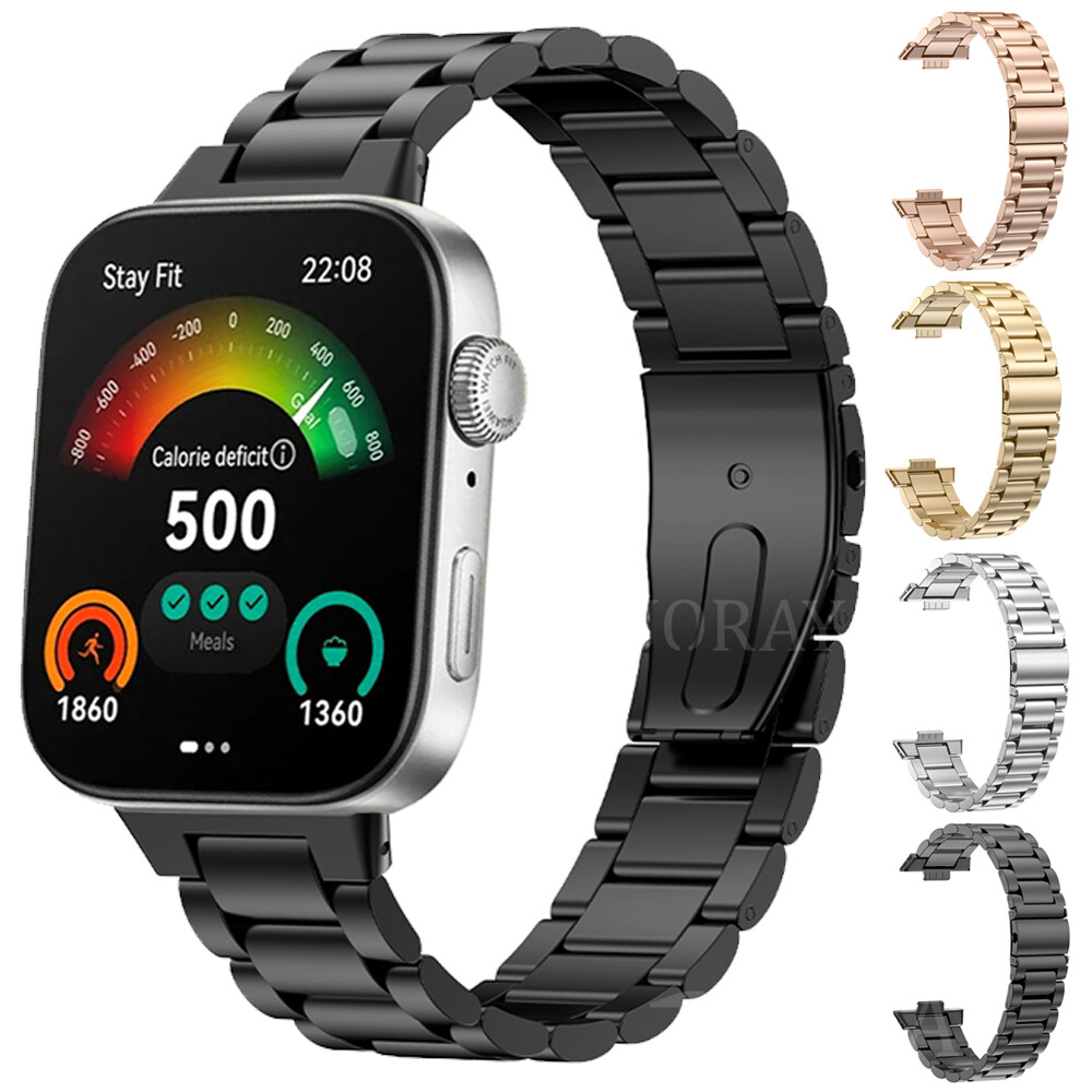 Stainless Steel Strap Band For Huawei Watch Fit 3 Replacement Wristband Bracelet