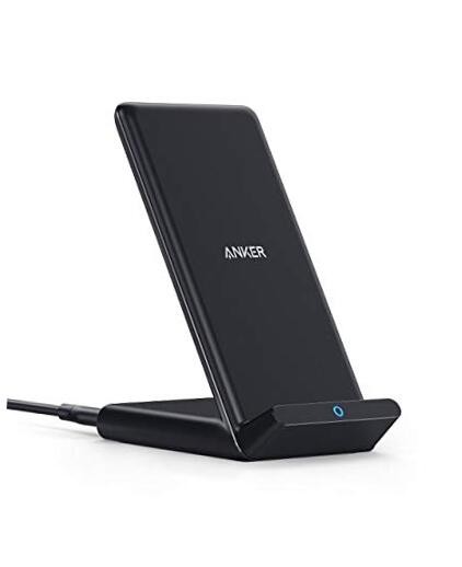 313 Wireless Charging Stand, Qi-Certified for iPhone 16/16 Pro/16 Pro Black