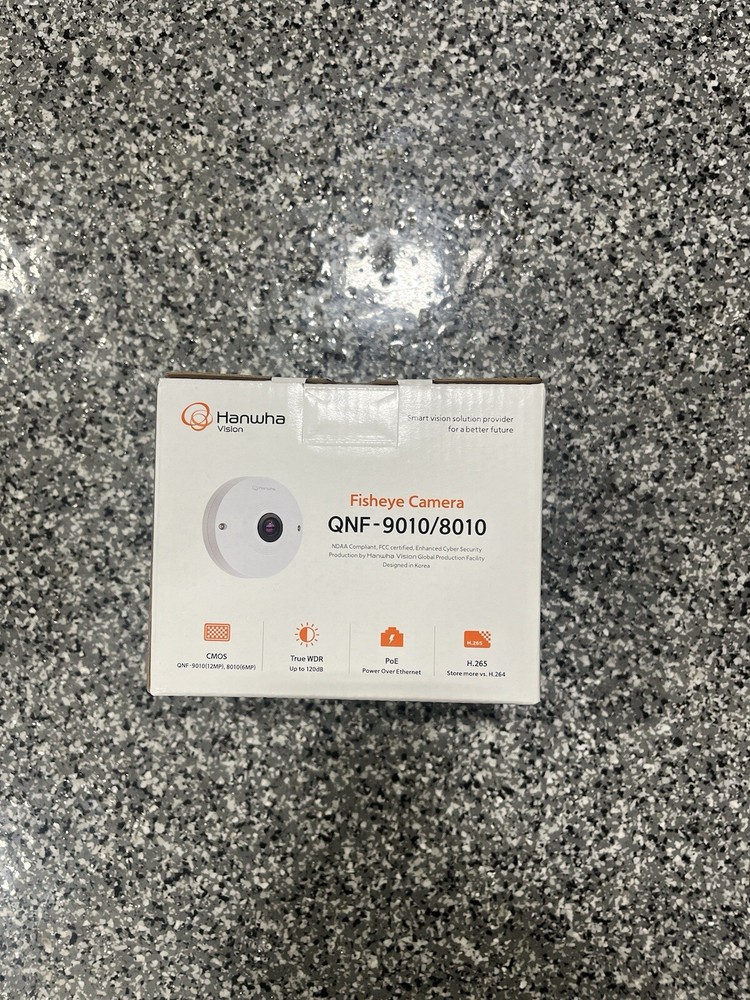 Discover the Hanwha QNF-9010 Advanced Fisheye Surveillance Camera