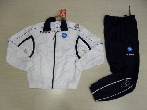 0383 Macron Size S Napoli Tracksuit Sweatshirt Sport Suit
