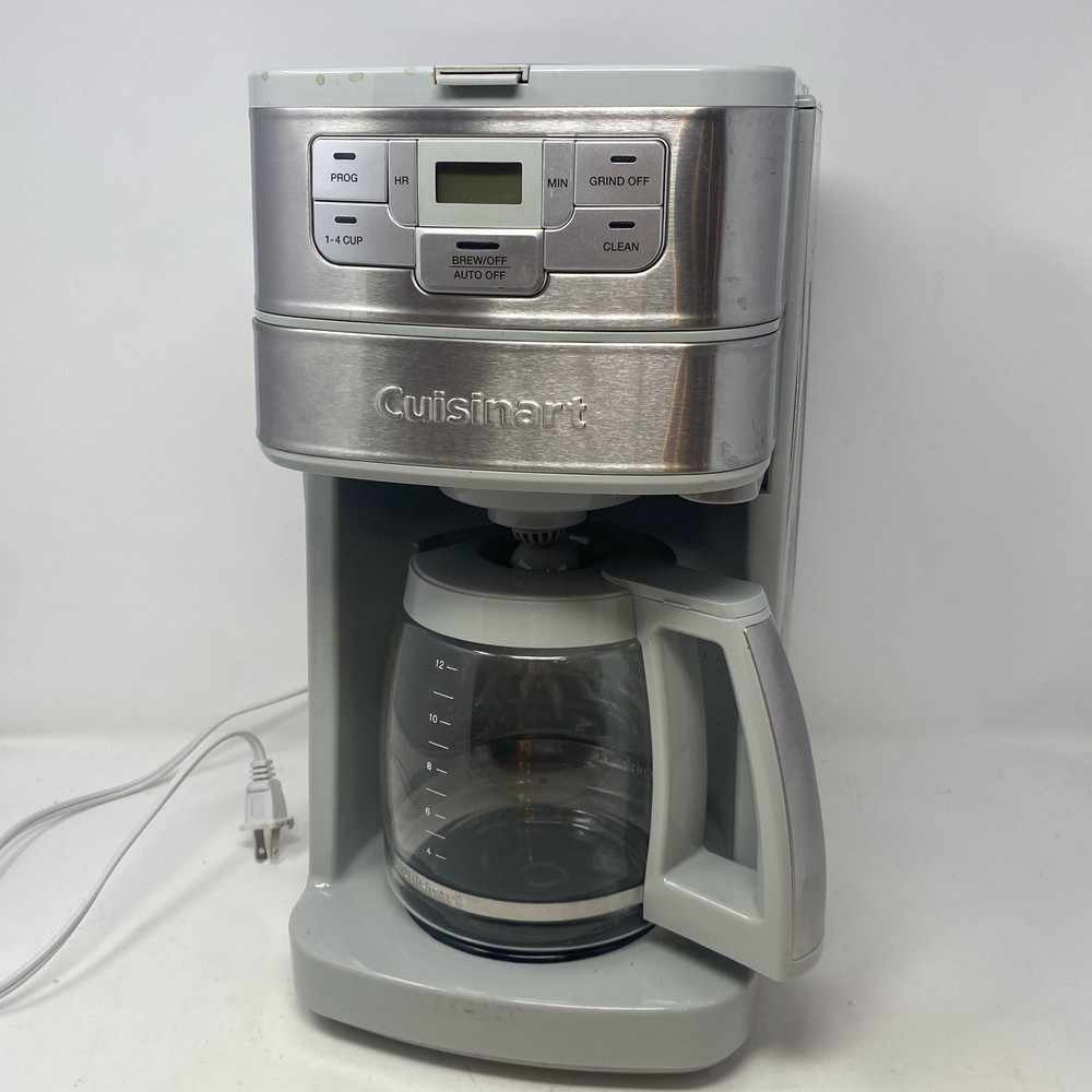 Cuisinart Stainless Steel Grind & Brew 12-Cup Coffeemaker w/ Glass Carafe