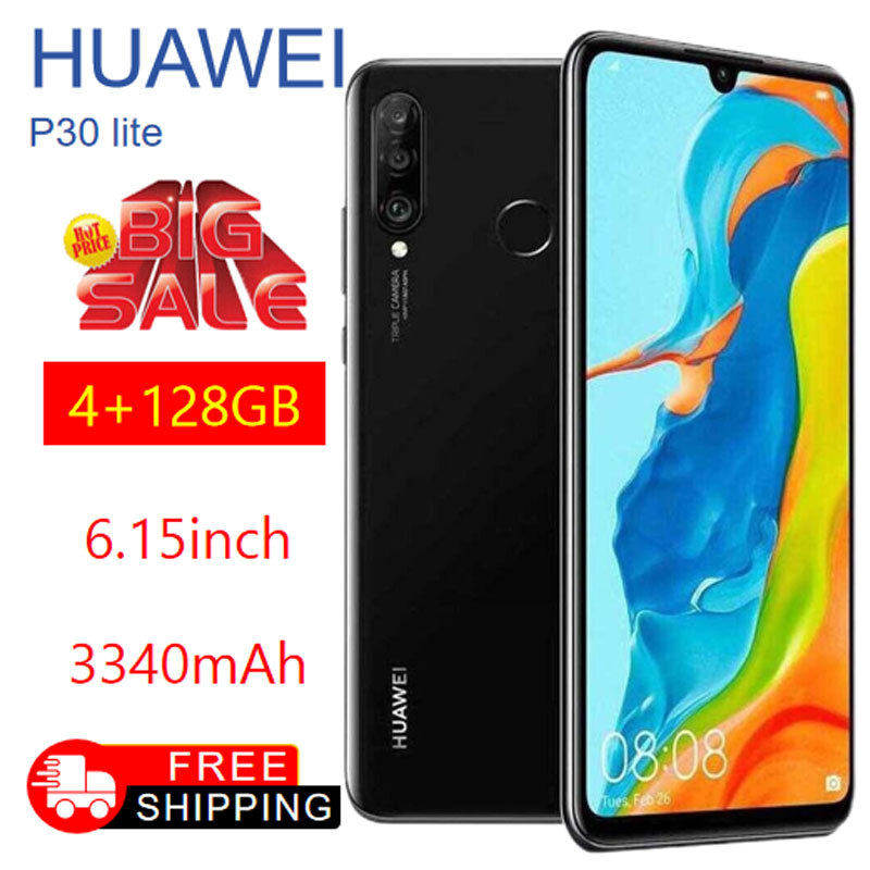 BIG SALE Huawei P30 Lite Android 4+128GB 1 Year Warranty  Unlocked New Sealed-image