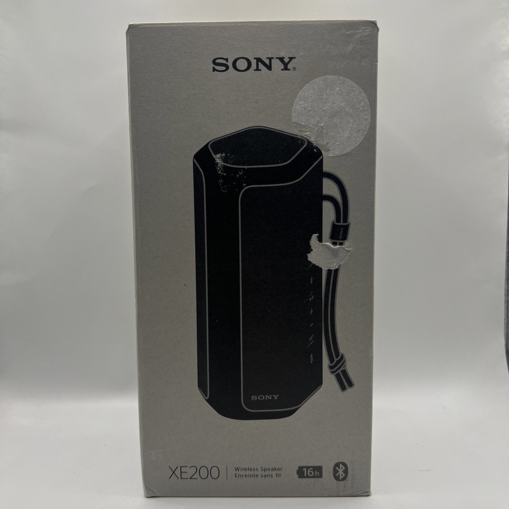 Sony SRS-XE200 Portable Bluetooth Speaker - Black